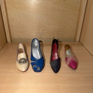 Lot of 4 Just The Right Shoe Mixed Assortment Circa 1998-1999 Vintage‎